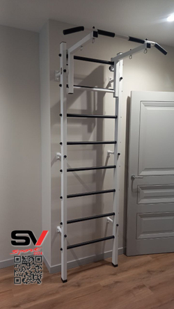 Монтаж шведской стенки Sv Sport в бетонные, кирпичные стены