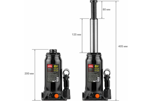 Гидравлический бутылочный домкрат STARTUL Auto 6 т ST8019-06