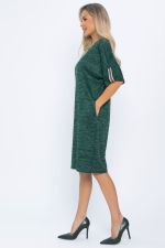 Платье трикотажное Кайла (зеленое) П14587-10М LT Collection