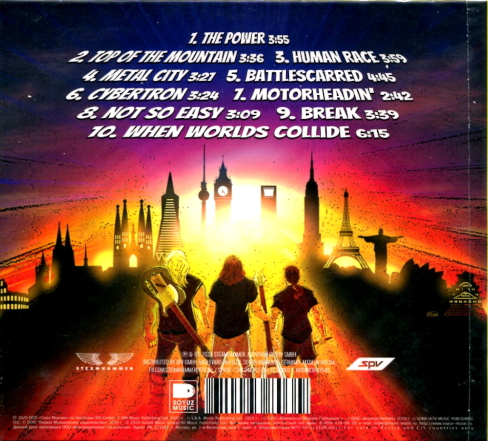 Raven / Metal City (RU)(CD)