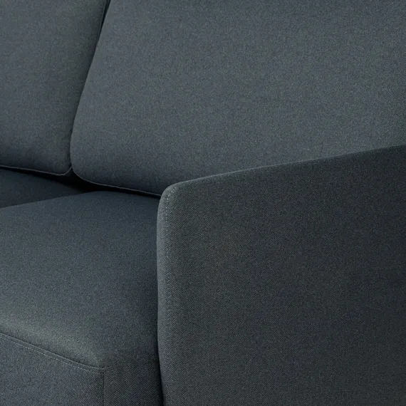 Двухместный диван Bebe 185 см, темно-синий