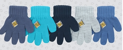 Перчатки дет. TG-547м р.12,5(23) ассорт. (Теплыши), 1 шт.