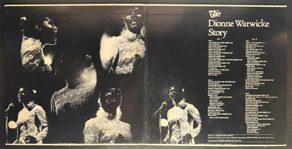 Виниловая пластинка Dionne Warwicke ‎– The Dionne Warwicke Story Vol. 1・2 2LP