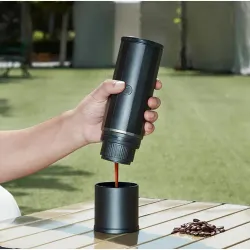 Кофеварка портативная для эспрессо 110 мл HEROPRESSO COFFEE MAKER зеленая 1800 mAh, ZeroHero