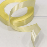 Лента Атласная 1,5см х 28м Сатин (Желтый)