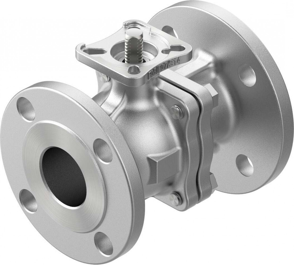 Шаровой кран Festo VZBF-2-P1-20-D-2-F0507-V15V15 Ру20 Ду50 (PN20 DN50)