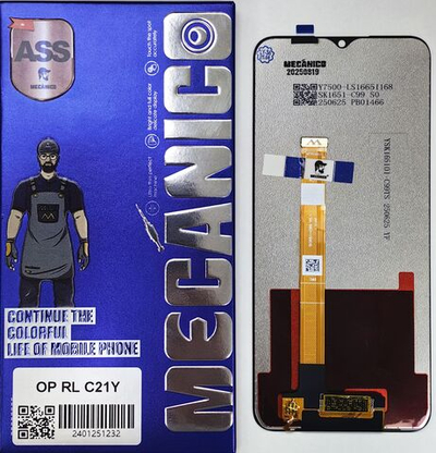 Дисплей Realme C21Y/ C25Y; Mecanico ASS (ORG New)