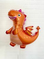 Шар фигура дракон оранжевый (БГ-35)