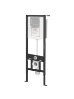 Инсталляция с подвесным унитазом EIS белая кнопка