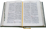 Библия на ц/сл. (кожа, футляр) зеленая