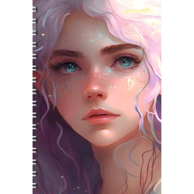 Тетрадь А4 60л клетка "Нежная" (Эксмо)