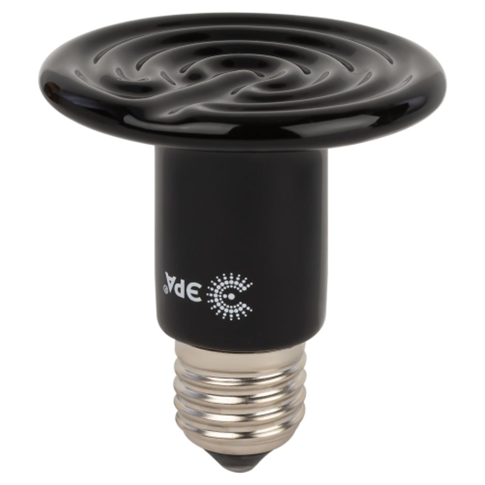 Инфракрасная лампа ЭРА ЭРА FITO-50W-НQ керамическая серии CeramiHeat модель RX для брудера, рептилий 50 Вт Е27 | Инфракрасные лампы