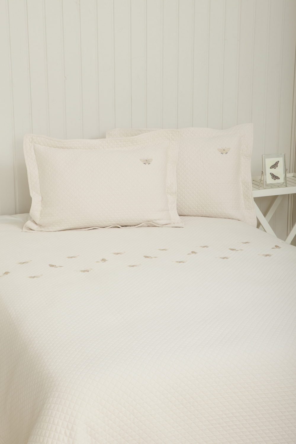 Элитное покрывало хлопковое Summer's Day экрю от Luxberry фото