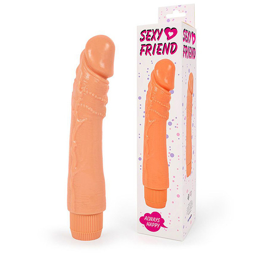 Телесный вибратор-реалистик 27,5см без мошонки Bior Toys Sexy Friend SF-70257