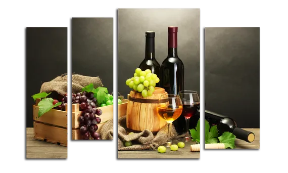 Модульная картина "Сухое"