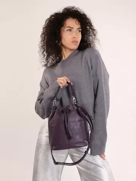 сумка через плечо тоут средняя мешок