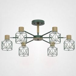 Люстра на штанге Imperiumloft Corf Green CORF-B01