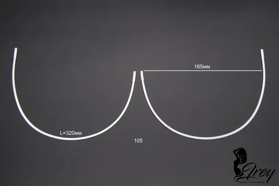 Каркасы Arta-F ОПТ, тип 15, глубокий для балконет (10 пар)