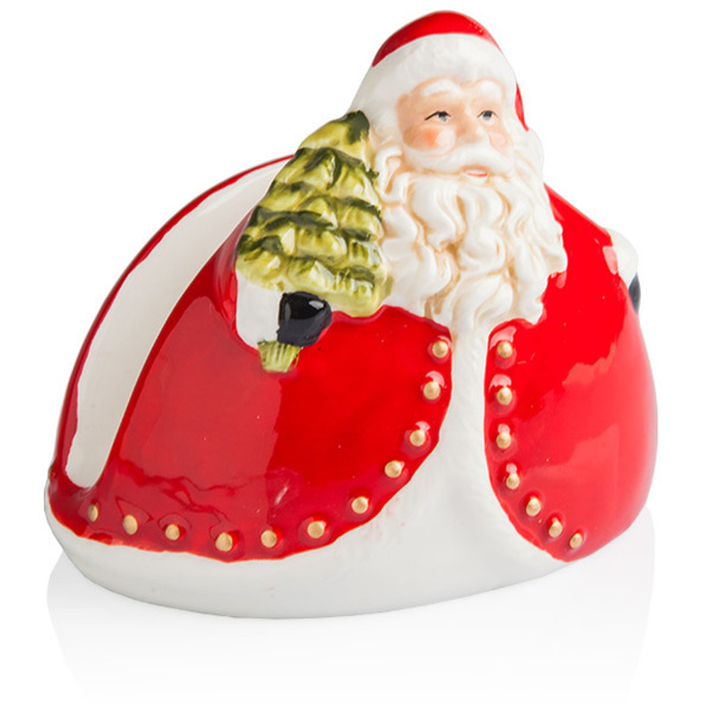 Подставка для салфеток 12.5см Дед Мороз Lamart