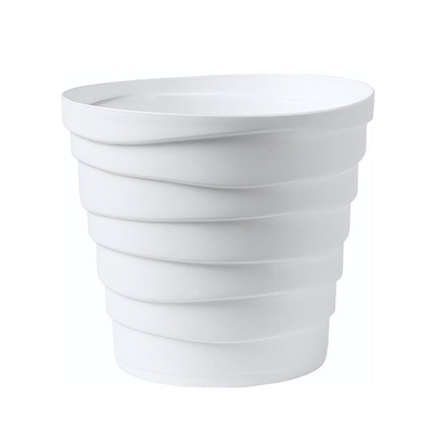 Кашпо "Бархан" (0,9л) Цв. Белый