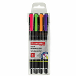 набор текстовыделителей двусторонних BRAUBERG DUAL TIP 4 шт. ассорти линия 1-4 мм (4 штуки в упаковке)