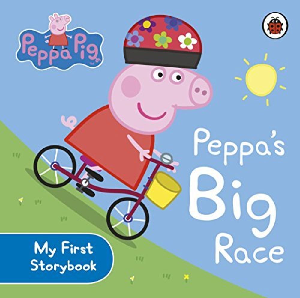 Peppa Pig: Peppa&#39;s Big Race  (board book)