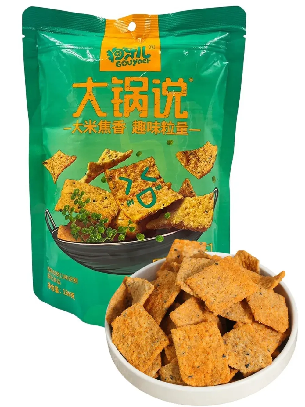 Рисовые чипсы со вкусом Сычуаньского перца 188 г