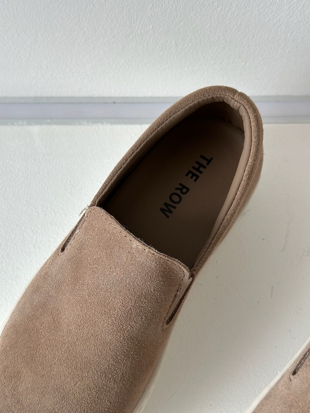 Слипоны из натуральной зашми