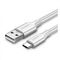 Кабель Ugreen US287 USB-A 2.0 - USB-C Cable Nickel Plating 1.5 м (60122) White