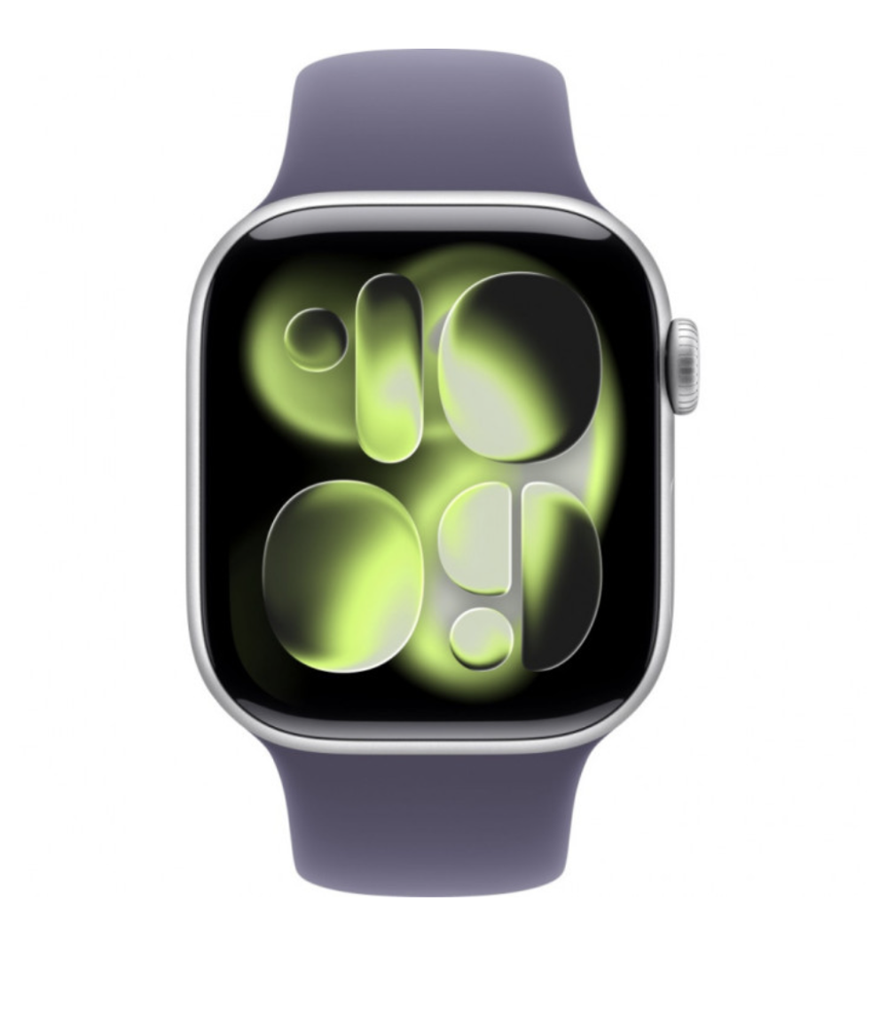 Умные часы Apple Watch Series 11 46mm Silver Al Pur Fog SB M/L GPS (MEVX4)