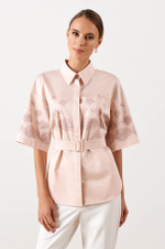 23042 Блузка женская (розовый)