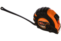 Рулетка, ударопрочный корпус, обрезиненная, 10м PATRIOT MTP-10 350005010