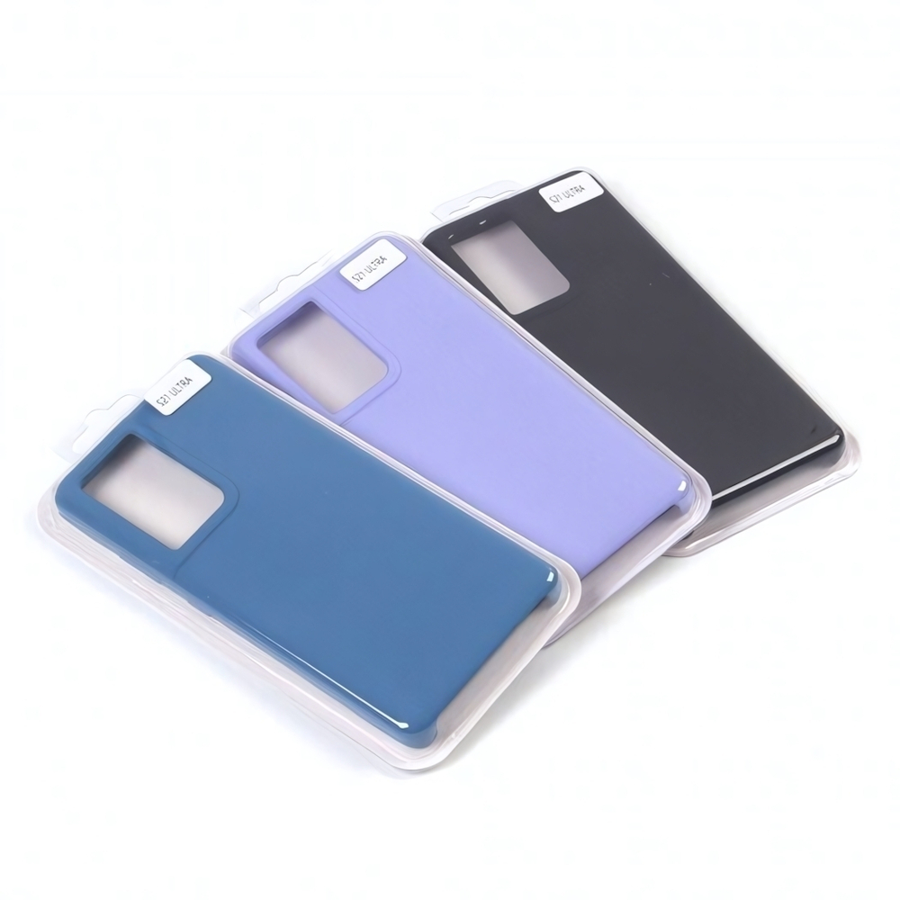 Панель для Samsung Galaxy S21 Ultra, SoftTouch, 007002 Светло-синий