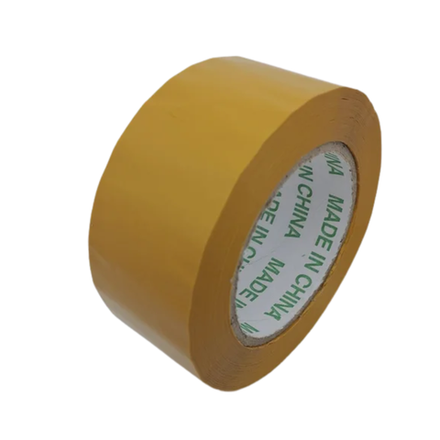 Скотч непрозрачный широкий желтый 66 м (11 см)