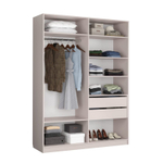 Шкаф для одежды Чарли №24 160см, цвет белое сияние