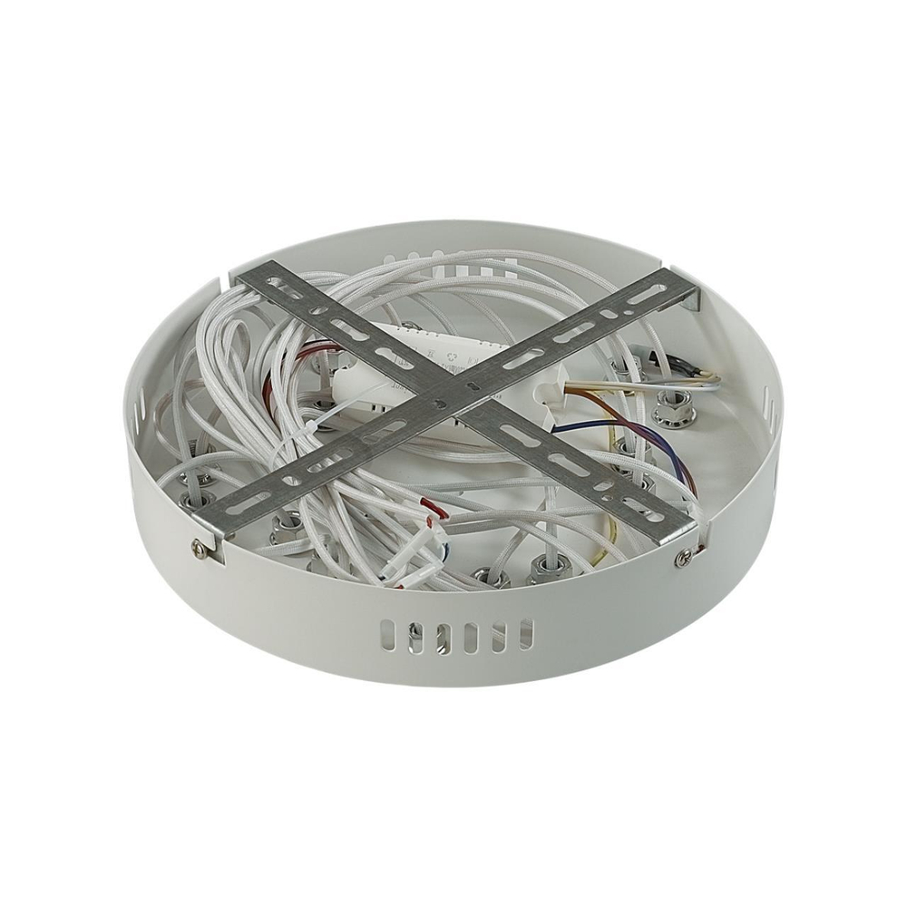 8029/80CL LEDIO LN25 248 белый/белый, металл/акрил Потолочный светильник с ПДУ LED 80W 3000-6000К 220V ALBERTA