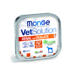 Влажный корм диетический корм для собак Monge VetSolution Dog Renal and Oxalate Ренал и Оксалат при ХПН и профилактике образования уролитов оксалата кальция 0,15кг