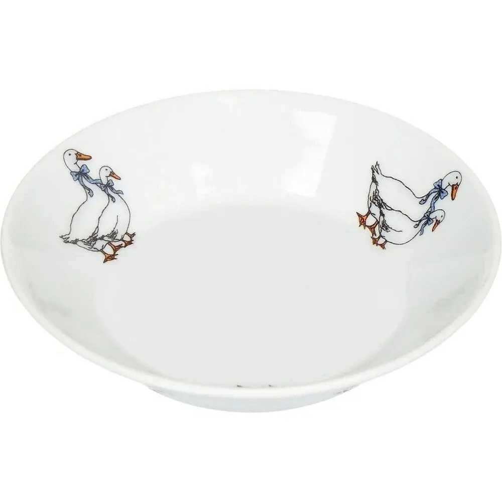 Блюдце 140 мм Гуси
