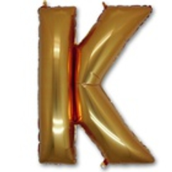 Буквы золотые русские/английские 40"-102 см