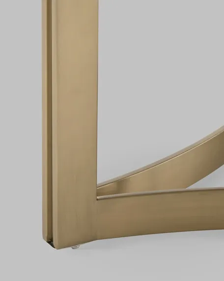 Журнальный столик Кассия 90*90 см темная керамика