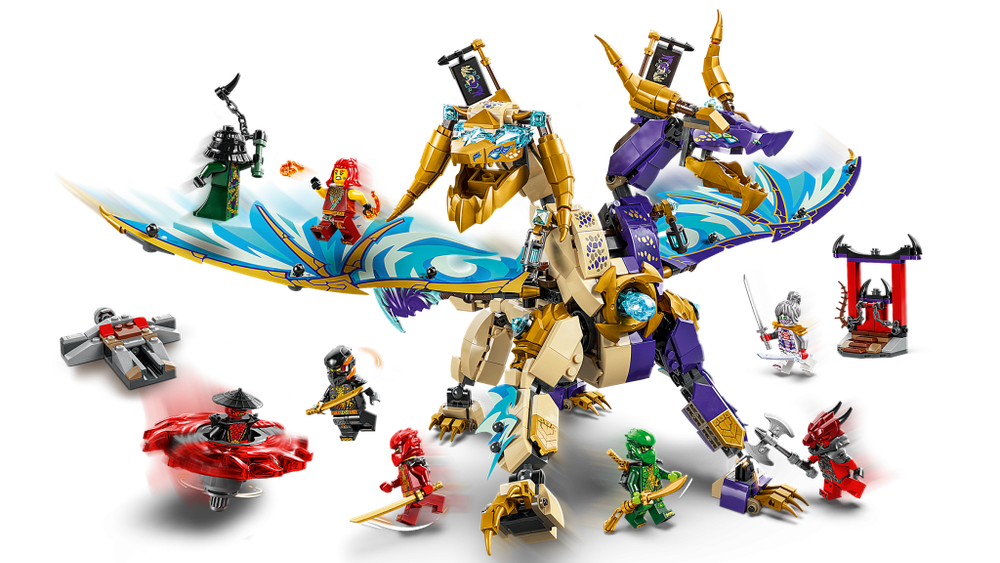 LEGO Ninjago 71836 «Архидракон Фокус» — эпичный набор боевого дракона