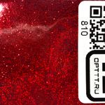 БЛЕСК 810 - Красный насыщенный голографик