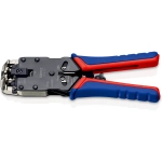 Инструмент для опрессовки штекеров типа Western чернёные 200 мм Knipex 97 51 12 SB