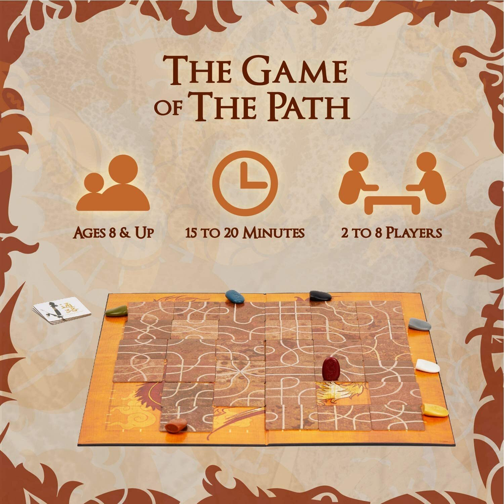 Tsuro на скандинавских языках (английские правила прилагаются)