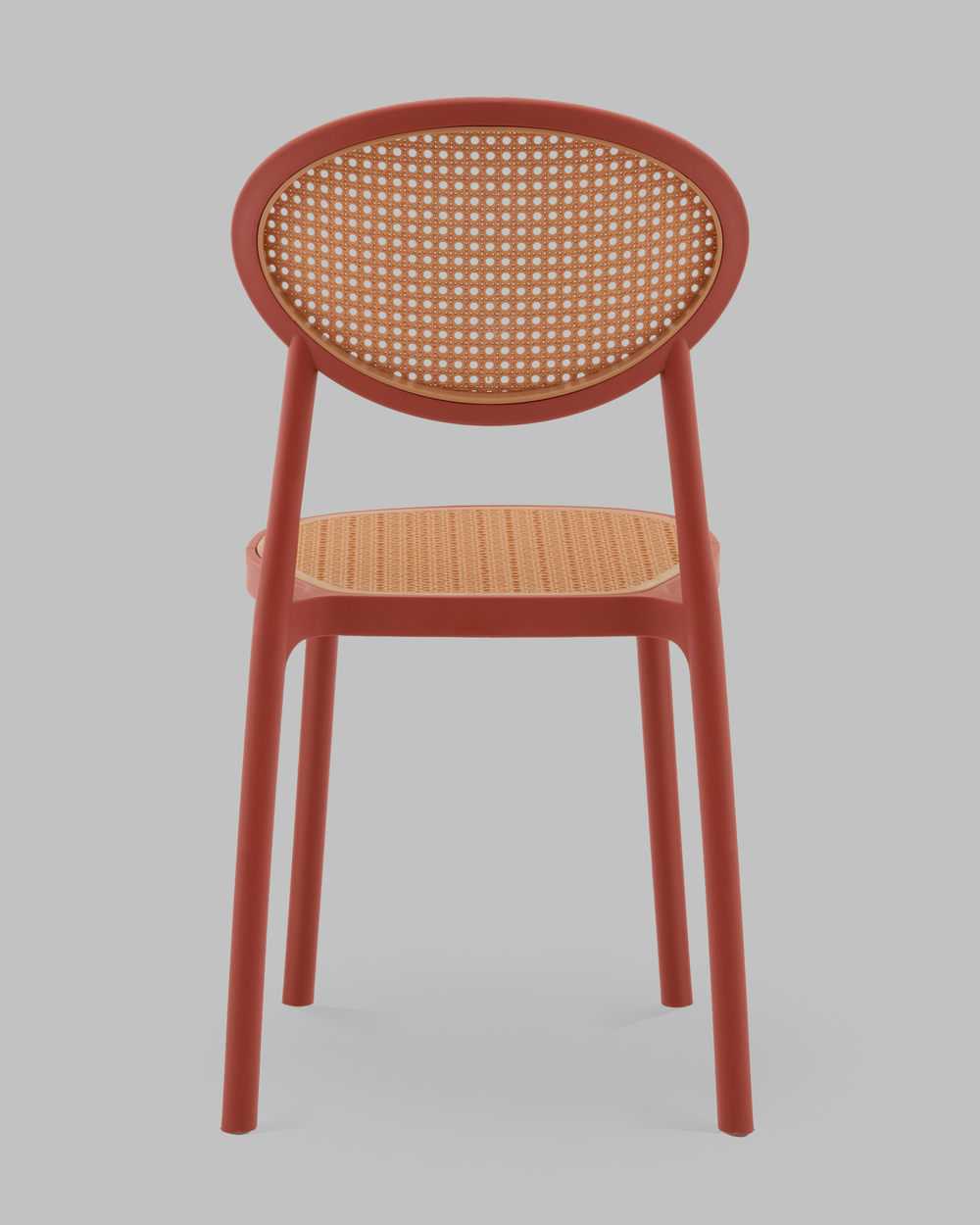 Стул Junie пластиковый красный