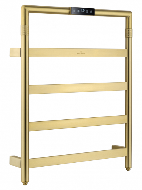 Полотенцесушитель электрический WONZON & WOGHAND KÖLN, Брашированное золото (WW-A6014-BG)