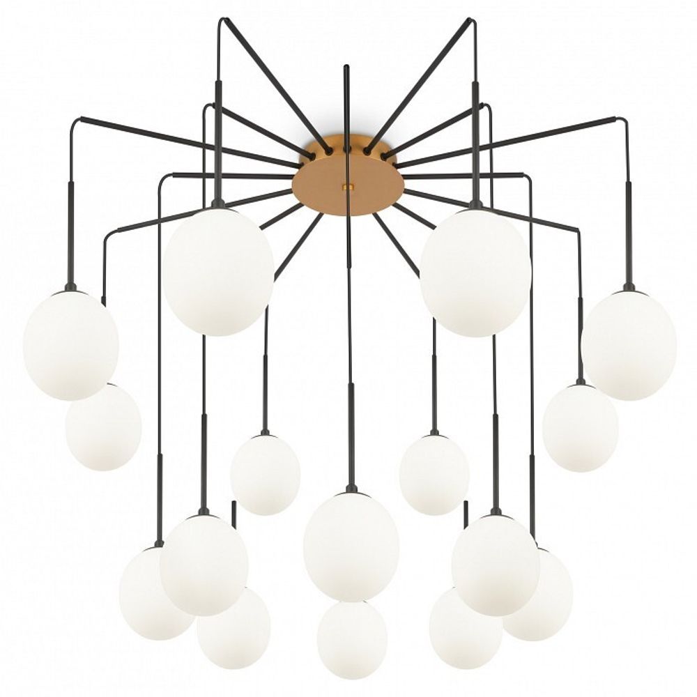 Потолочная люстра Maytoni Branch MOD176PL-16G