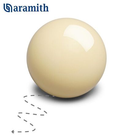 Биток Aramith Crazy Pyramid со смещенным центром тяжести ø60,3мм белый