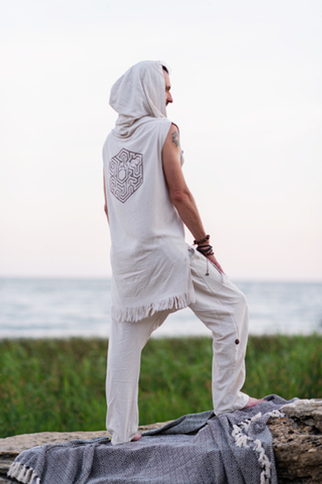 Мужские штаны (молоко)