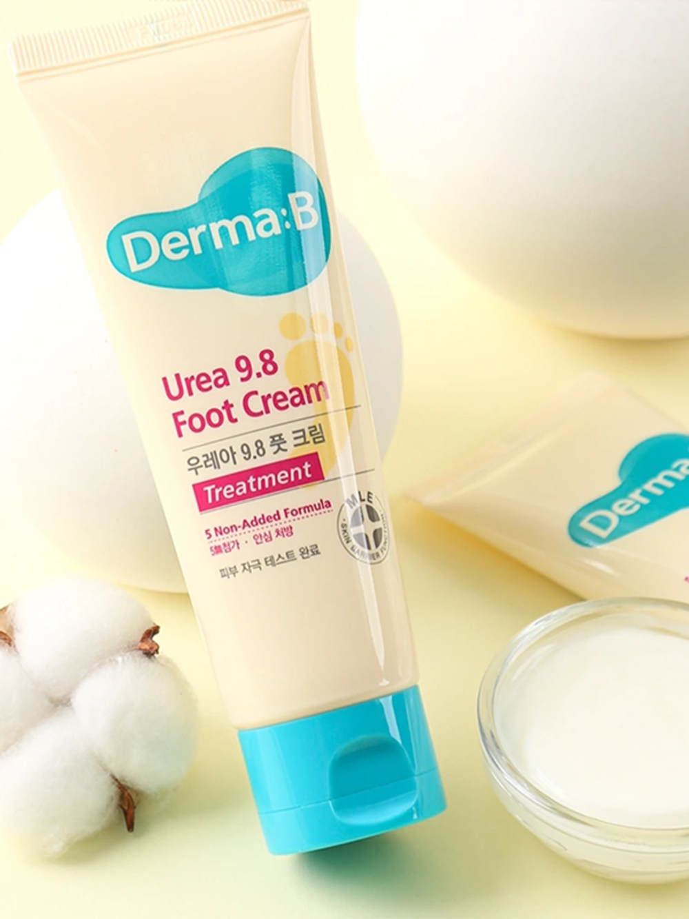 Derma:B Urea 9.8 Foot Cream увлажняющий крем для ног с мочевиной